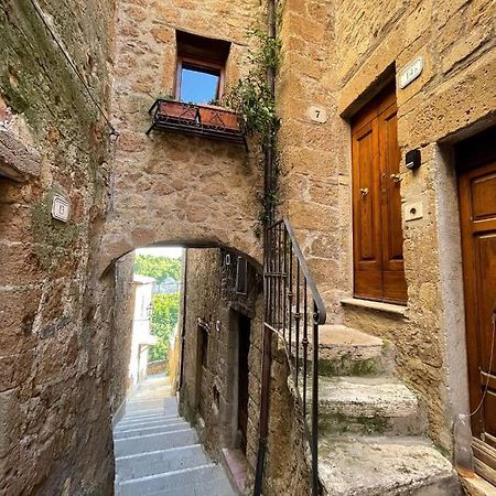 Villa Casa Vicolo Dell'Assedio Pitigliano Exterior foto
